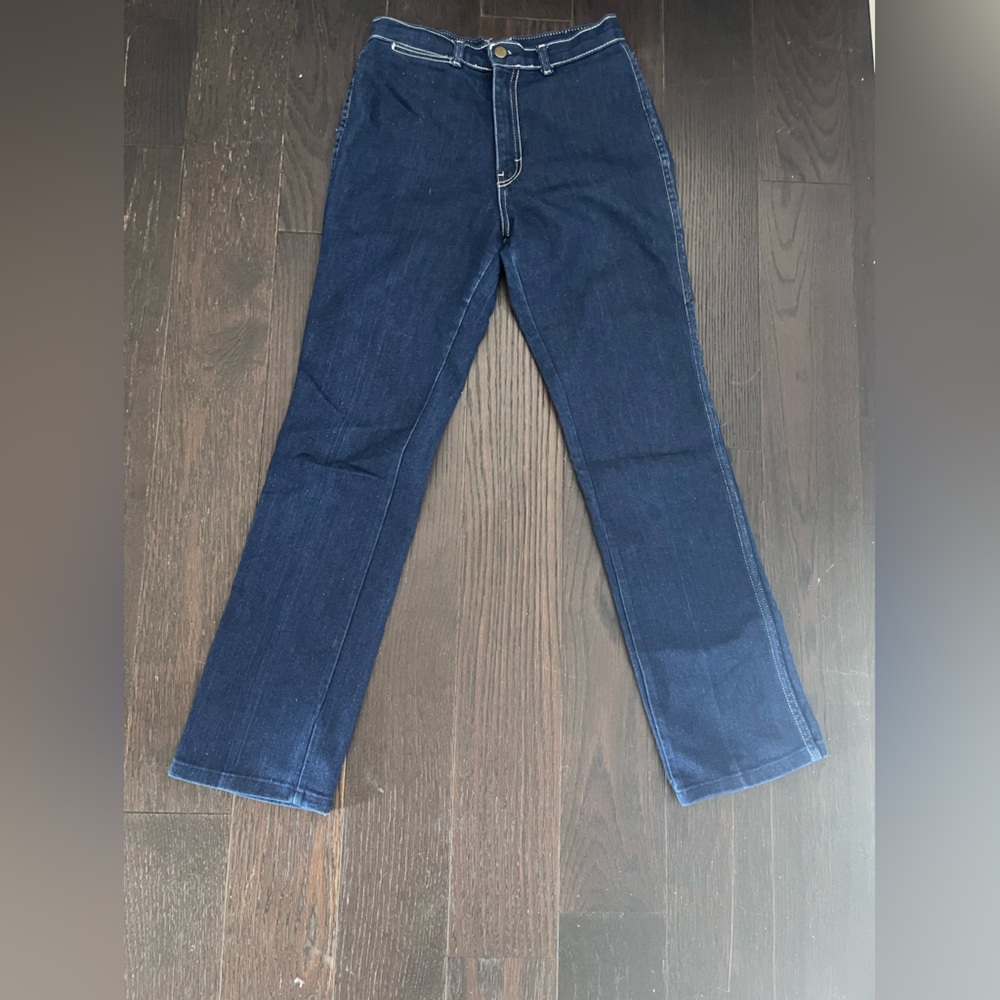 Dark Blue Denim Jeans